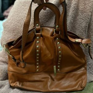 Innue leather purse